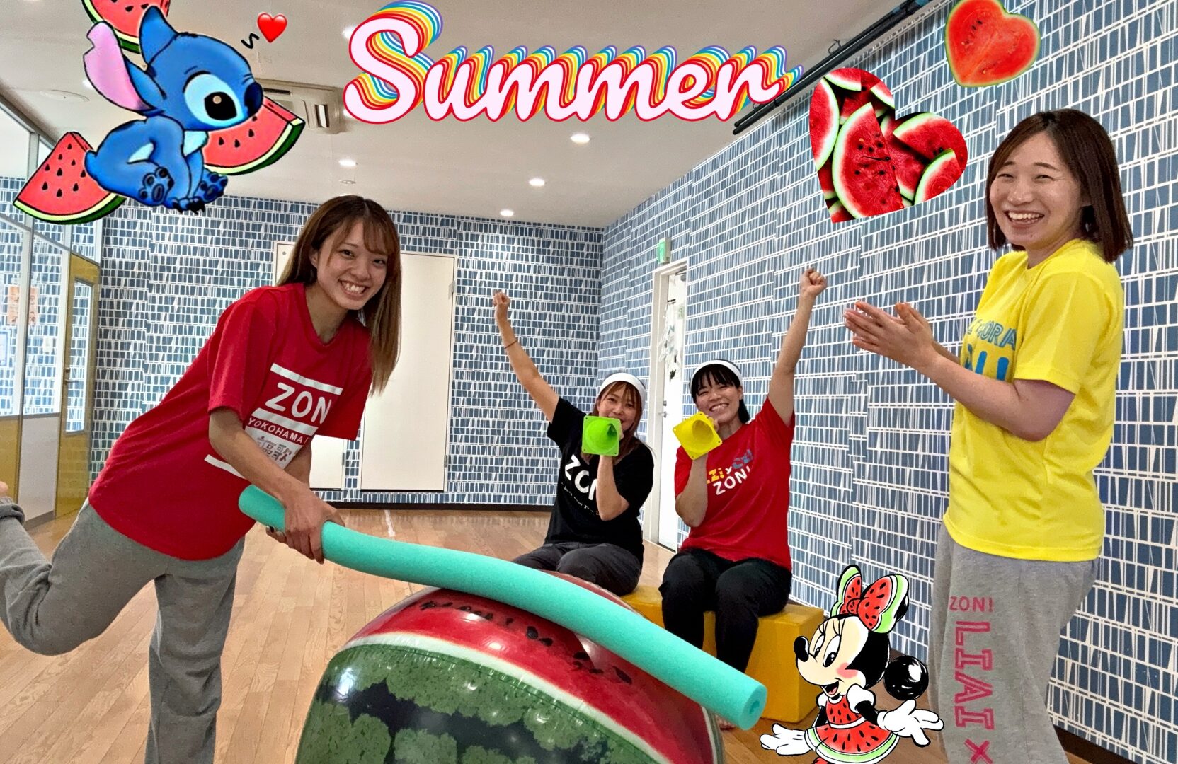 【リエゾン浦安】リエゾンでスイカ割り？🍉
